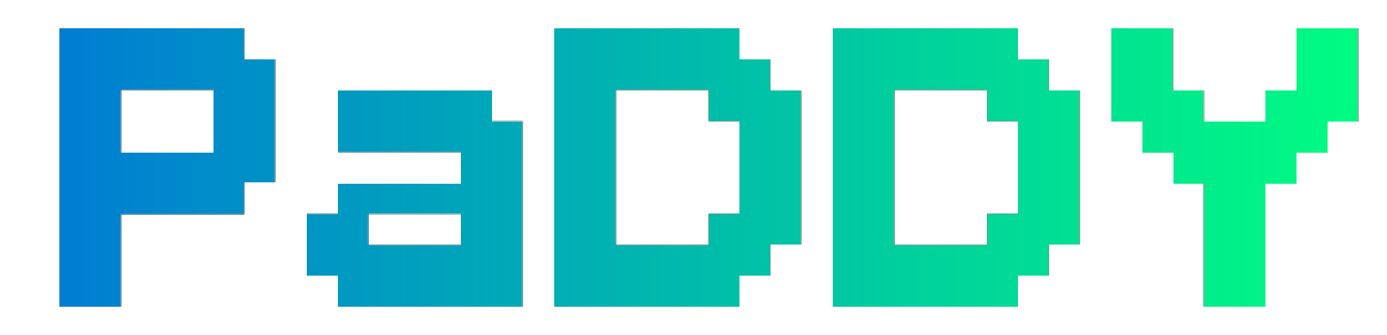 PaDDY wordmark